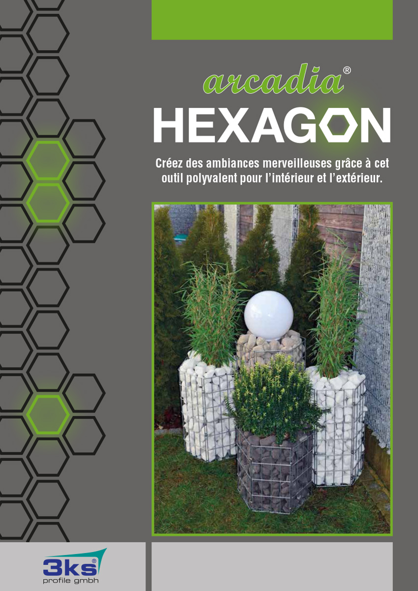 3ks Hexagon Designkörbe Katalog (Französisch)